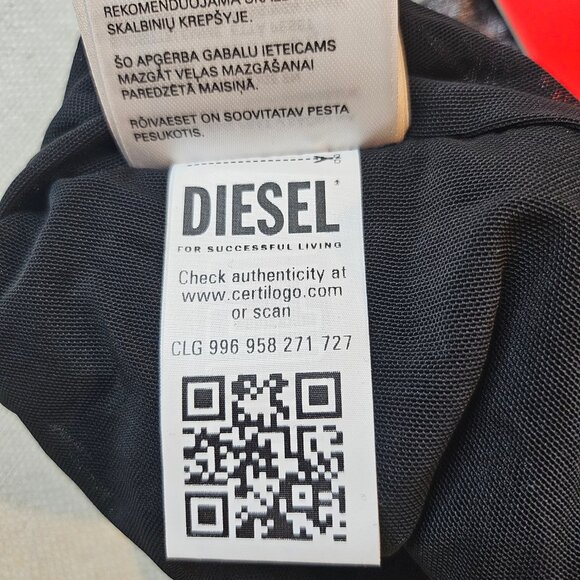 Diesel Women's Metallic T-Fruit Tank Top - Size XS - Picture 9 of 9